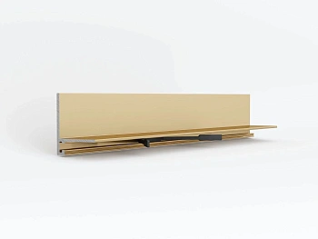 Микроплинтус LACONISTIQ Micro-L угловой Золото